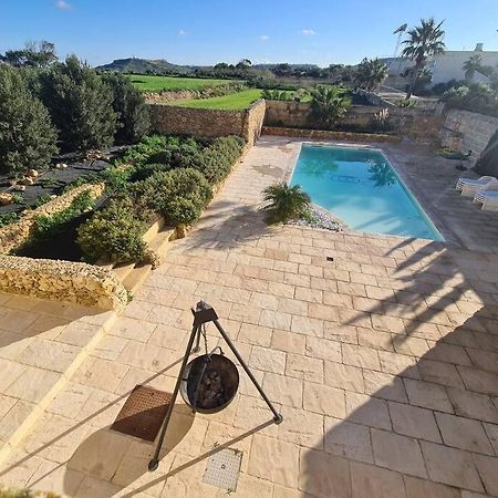 Farmhouse Villa With Large Pool And Garden In Gozo Għarb Exteriér fotografie