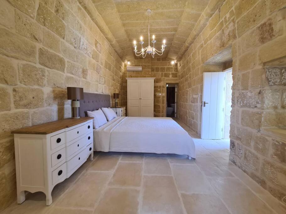 Farmhouse Villa With Large Pool And Garden In Gozo Għarb Exteriér fotografie
