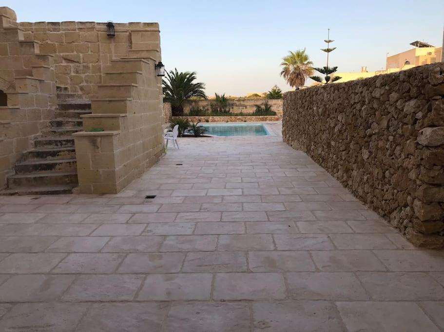 Farmhouse Villa With Large Pool And Garden In Gozo Għarb Exteriér fotografie