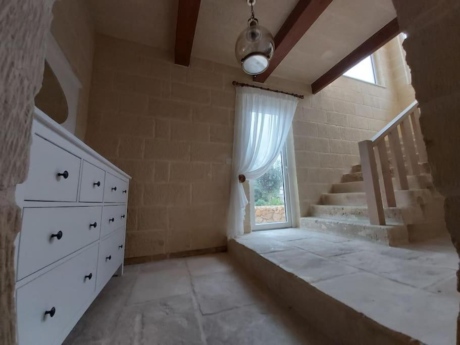 Farmhouse Villa With Large Pool And Garden In Gozo Għarb Exteriér fotografie
