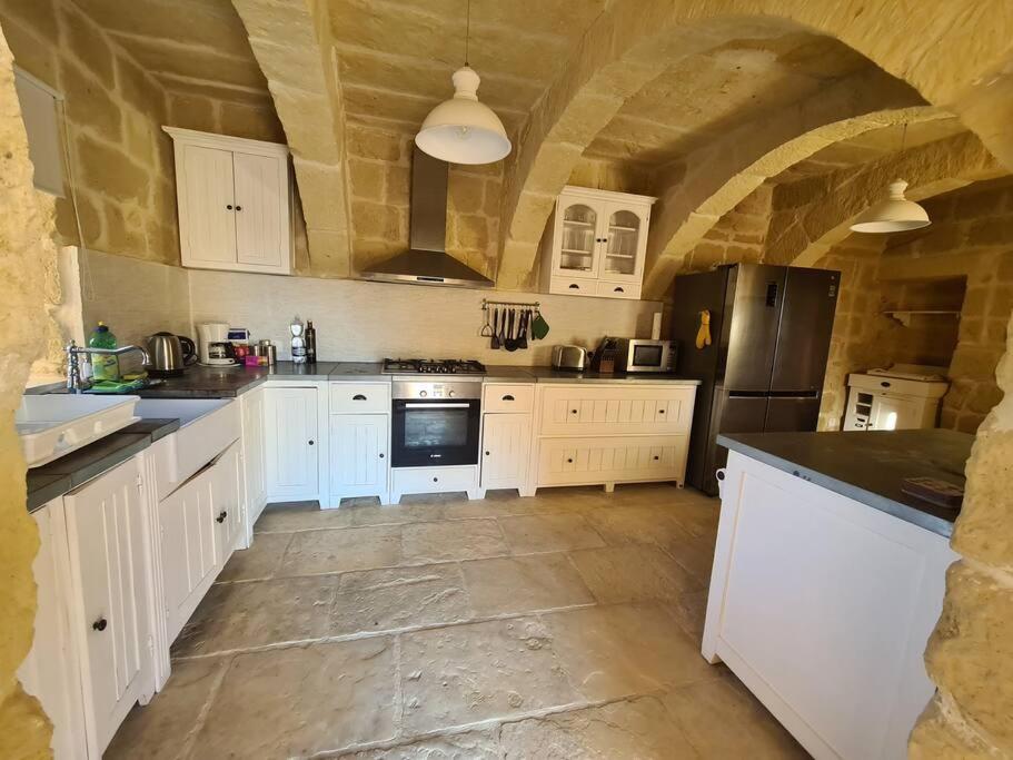 Farmhouse Villa With Large Pool And Garden In Gozo Għarb Exteriér fotografie
