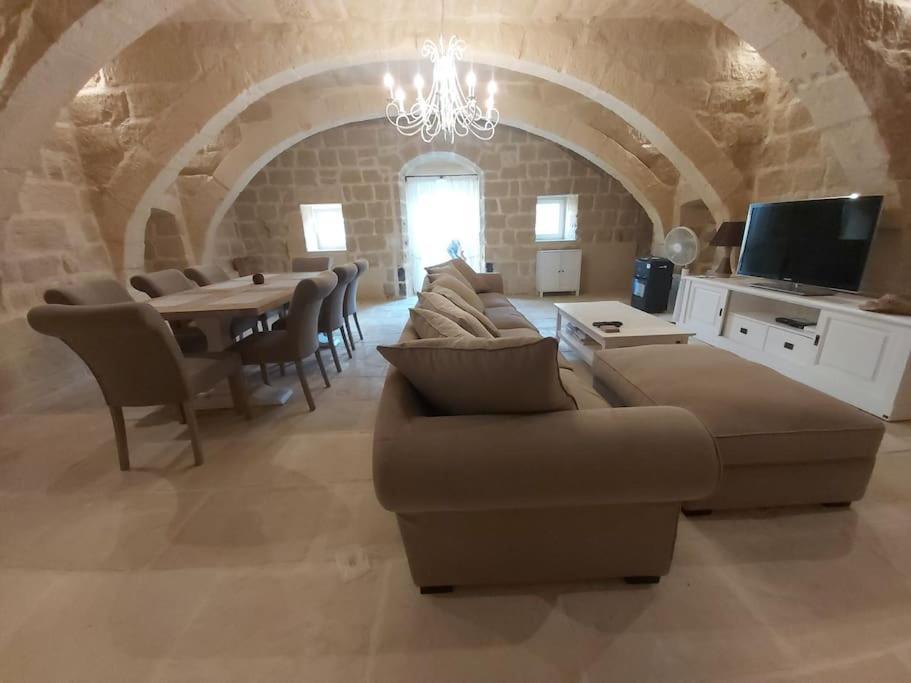 Farmhouse Villa With Large Pool And Garden In Gozo Għarb Exteriér fotografie